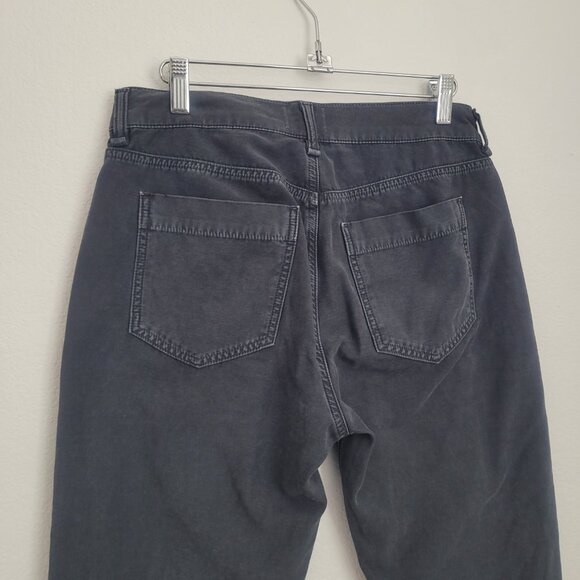 Citizens of Humanity Womens Leah Cotton Tapered Cargo Pants Black Size 26 - Picture 6 of 13